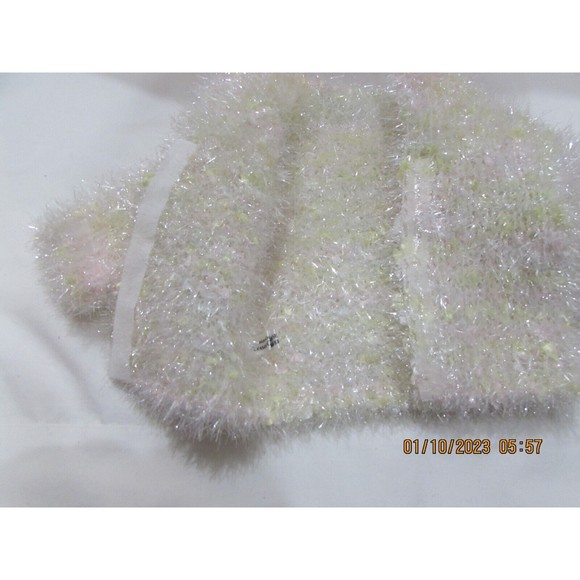 PLEASANT COMPANY AMERICAN GIRL DOLL COAT EYELASH SPARKLE WHITE - Picture 3 of 7